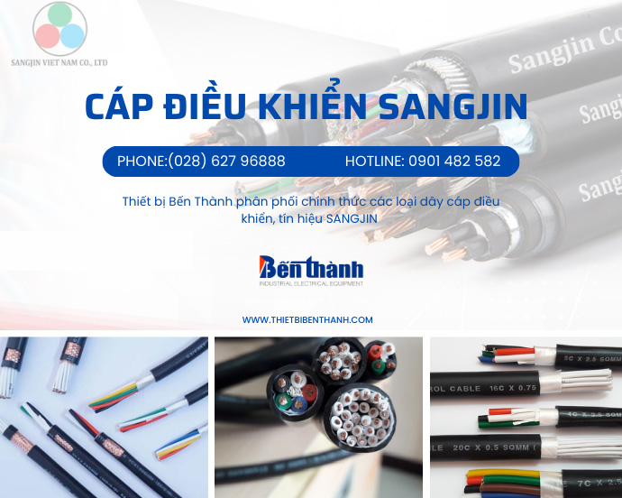 Bảng giá cáp điều khiển Sangjin