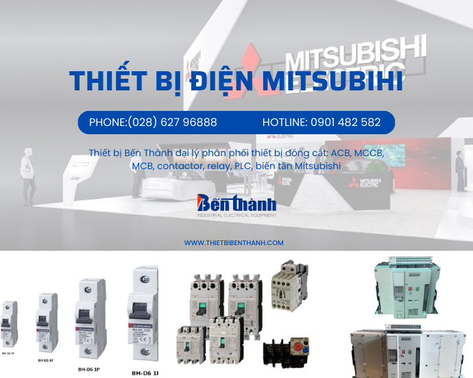 Bảng giá thiết bị đóng cắt Mitsubishi mới