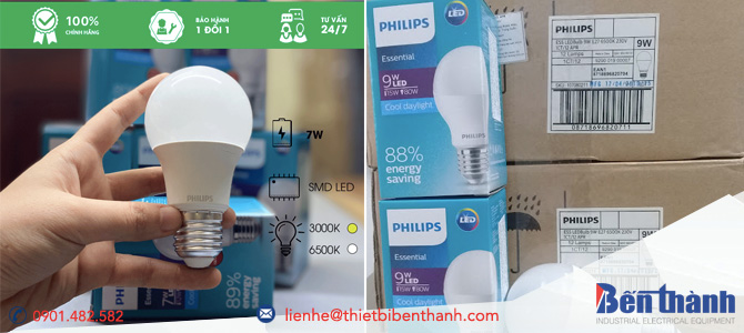Bóng đèn Led Bulb essential Philips