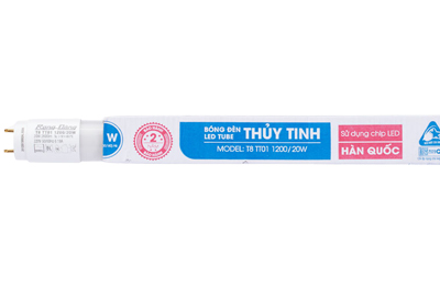 Bóng đèn Led Tuýp thủy tinh T8 TT01 1200/20W