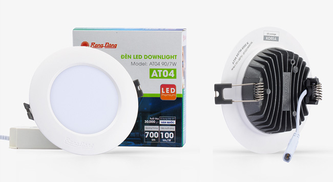 đèn Led âm trần downlight AT04 Rạng Đông