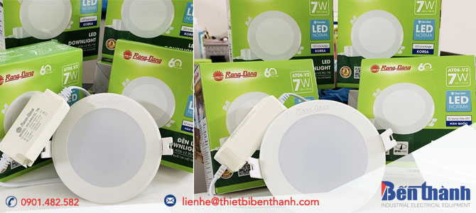 Đèn Led âm trần AT06.V2 Rạng Đông