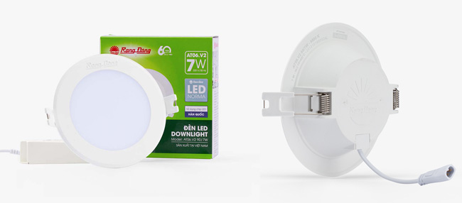 Đèn Led âm trần AT06.V2 Rạng Đông