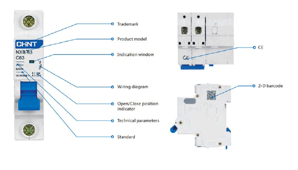 thông số MCB NXB-63 Chint