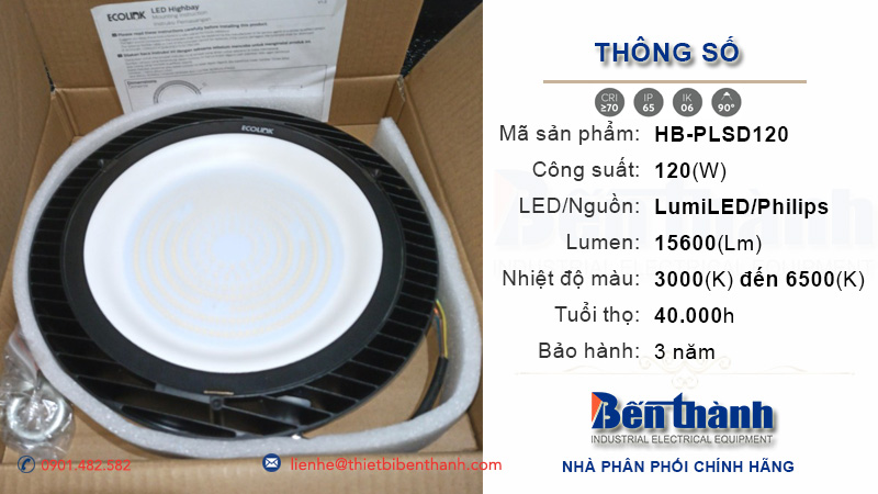 Đèn LED nhà xưởng 150w Philips