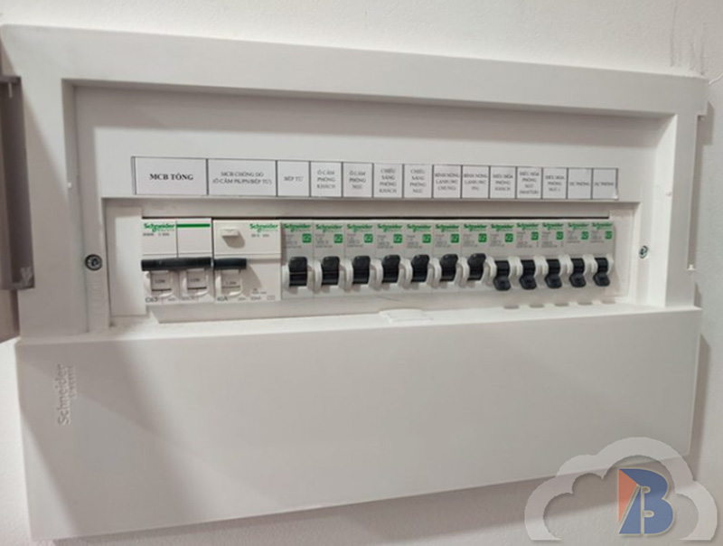 Tủ điện Schneider 18 module âm tường