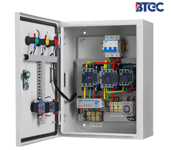 Tủ điều khiển động cơ khởi động sao tam giác
