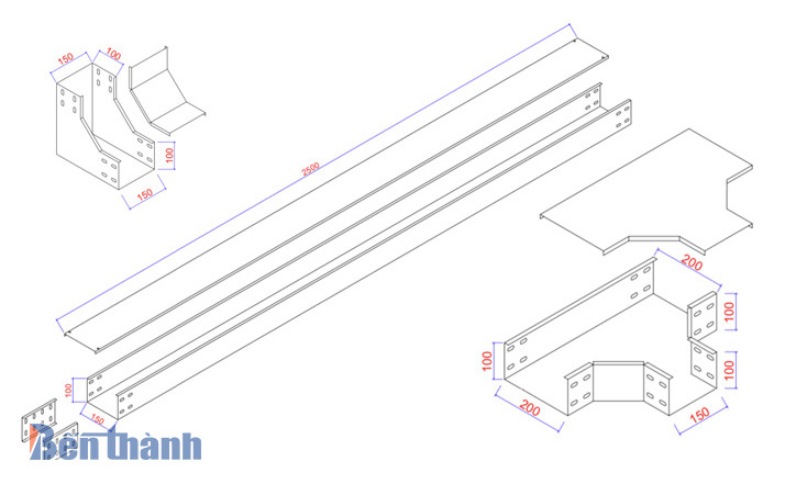 Cable tray là gì? Cấu tạo, công dụng và các loại phổ biến hiện nay