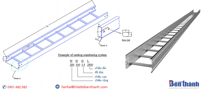 Cable ladder là gì? Ưu điểm và ứng dụng trong hệ thống điện công nghiệp