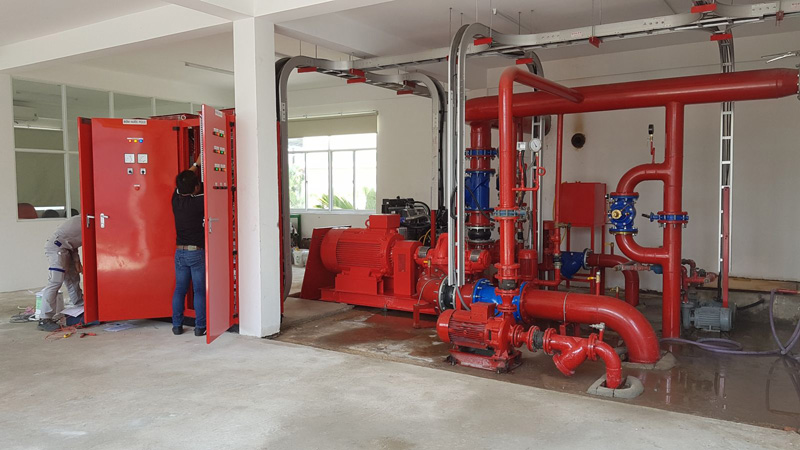 So sánh tủ điều khiển bơm chữa cháy luân phiên và chạy đồng thời