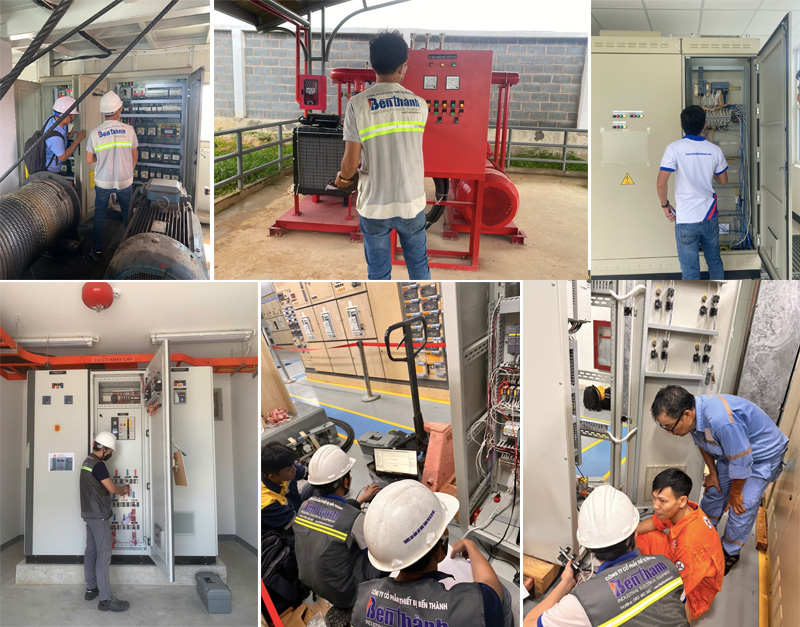 Thi công tủ điện công nghiệp