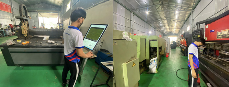 Xưởng lắp đặt tủ điện công nghiệp