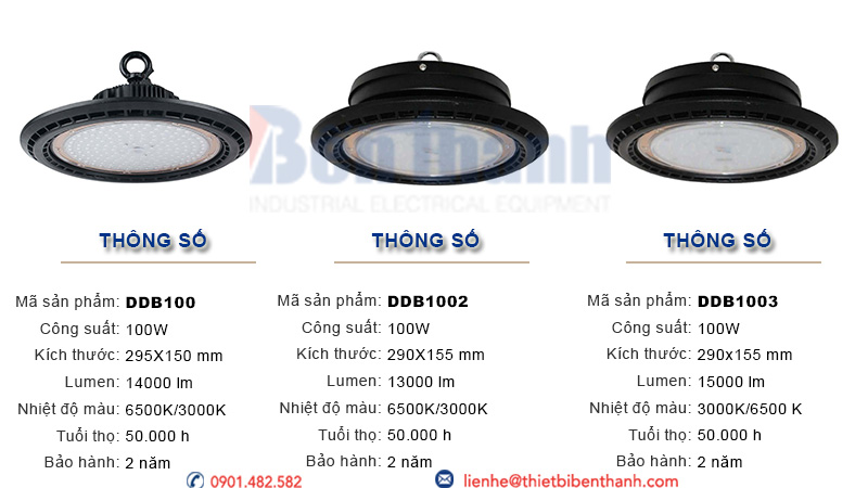 Đèn LED Highbay 100w Duhal