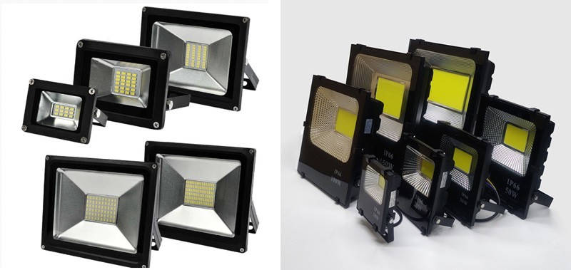 Các loại đèn pha LED ngoài trời sử dụng phổ biến nhất