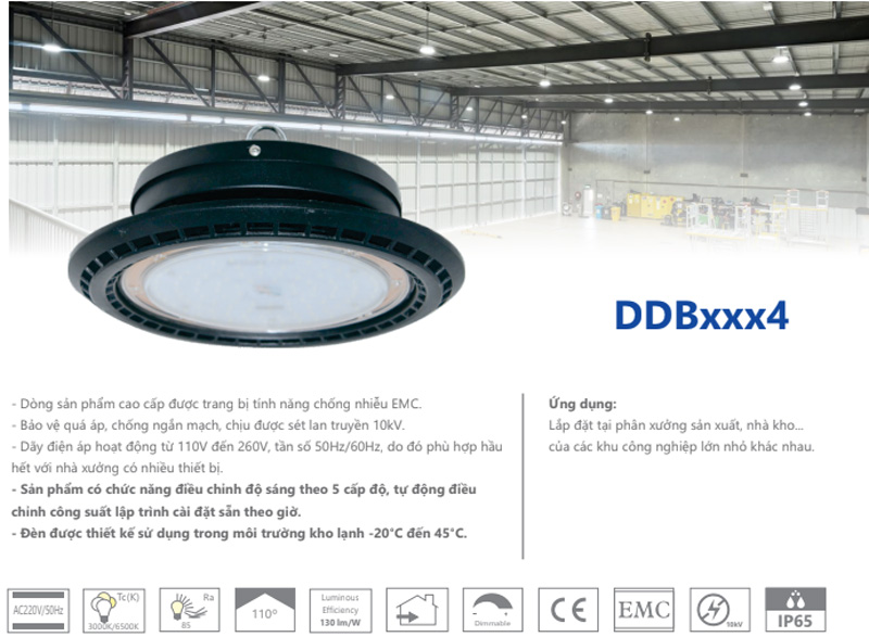 Đèn LED Highbay 240w Duhal