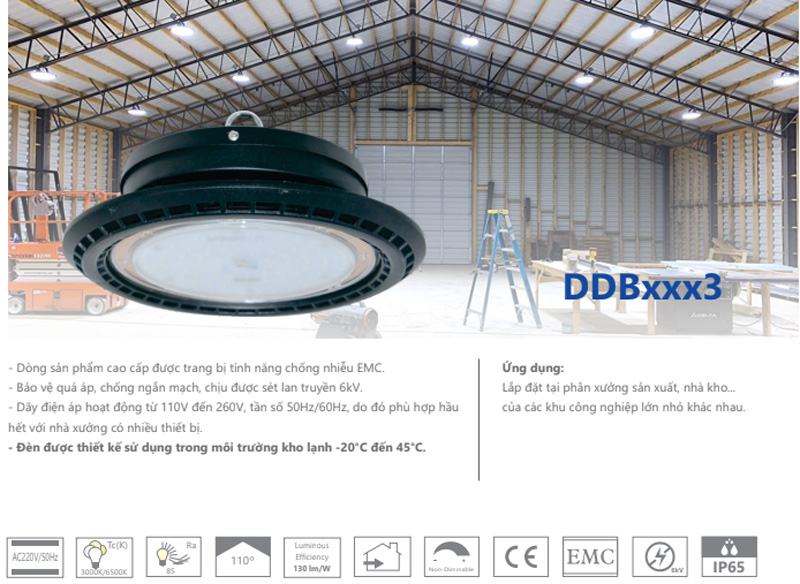 Đèn LED Highbay 240w Duhal