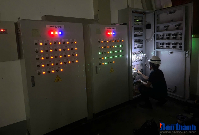 Lắp đặt vận hành tủ điện xử lý nước thải