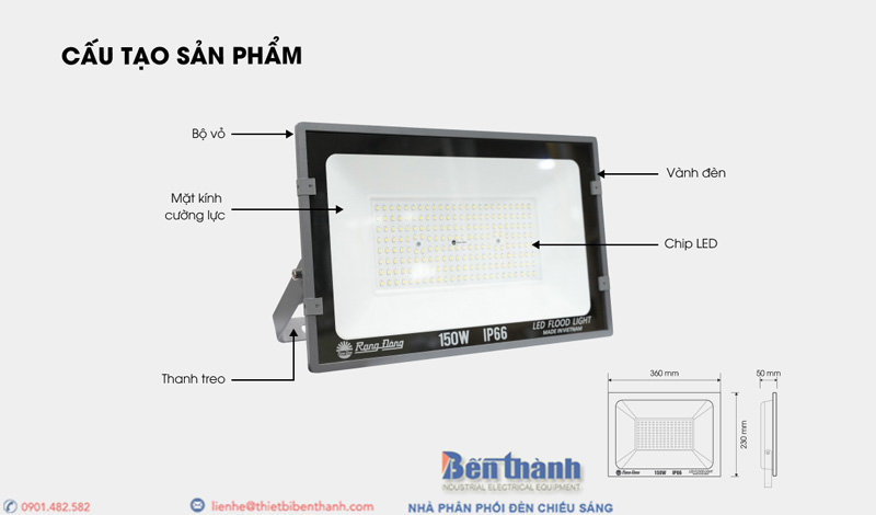 Đèn pha LED là gì? Ưu điểm nổi bật so với đèn pha truyền thống