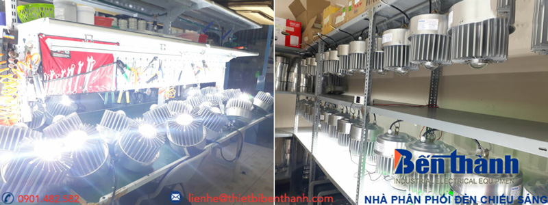 Đèn pha nhà xưởng công nghiệp chip LED tiết kiệm điện