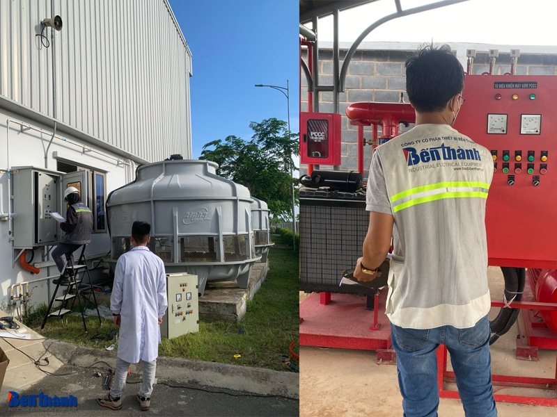Bảo trì hệ thống điện Chiller - PCCC