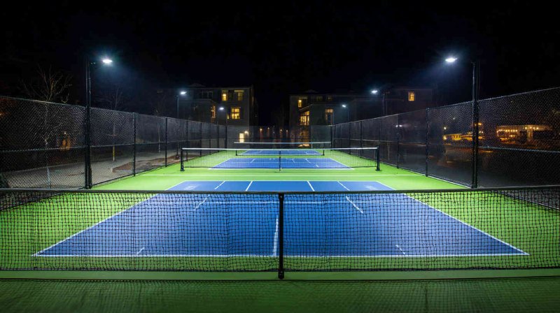 Đèn pha LED 250w chiếu sáng sân thể thao tennis