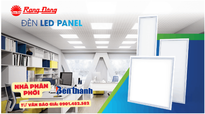 Đại lý đèn LED panel Rạng Đông chính hãng - Nhà phân phối Bến Thành