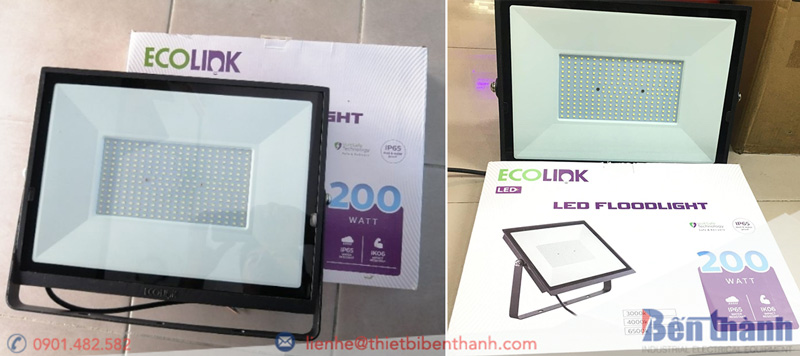 Đèn pha Led Ecolink FL007 G2 200w Philips