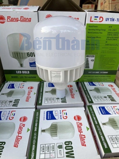 Bóng đèn LED Bulb 60W TR140N1/50W.H Rạng Đông