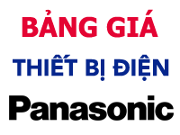 Bảng giá thiết bị điện Panasonic mới