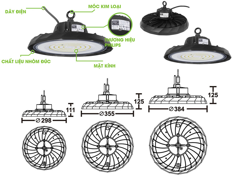 Đèn LED highbay Philips có đáng đầu tư cho nhà xưởng không?