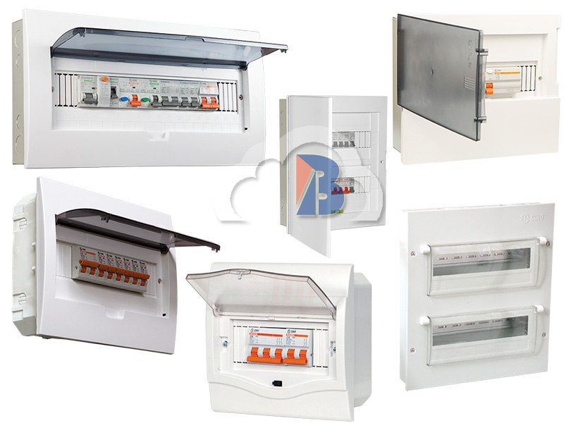 Các kích thước tủ điện âm tường Sino tiêu chuẩn