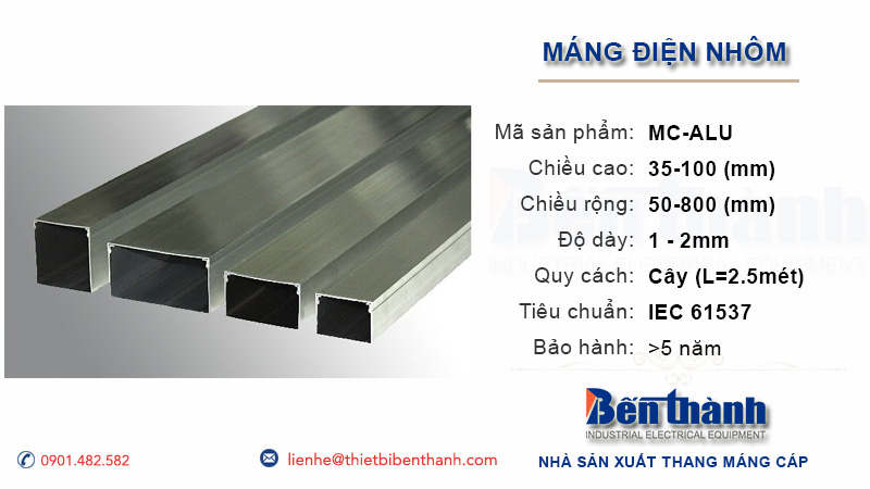 Khi nào nên chọn máng điện nhôm thay vì máng thép hoặc inox?