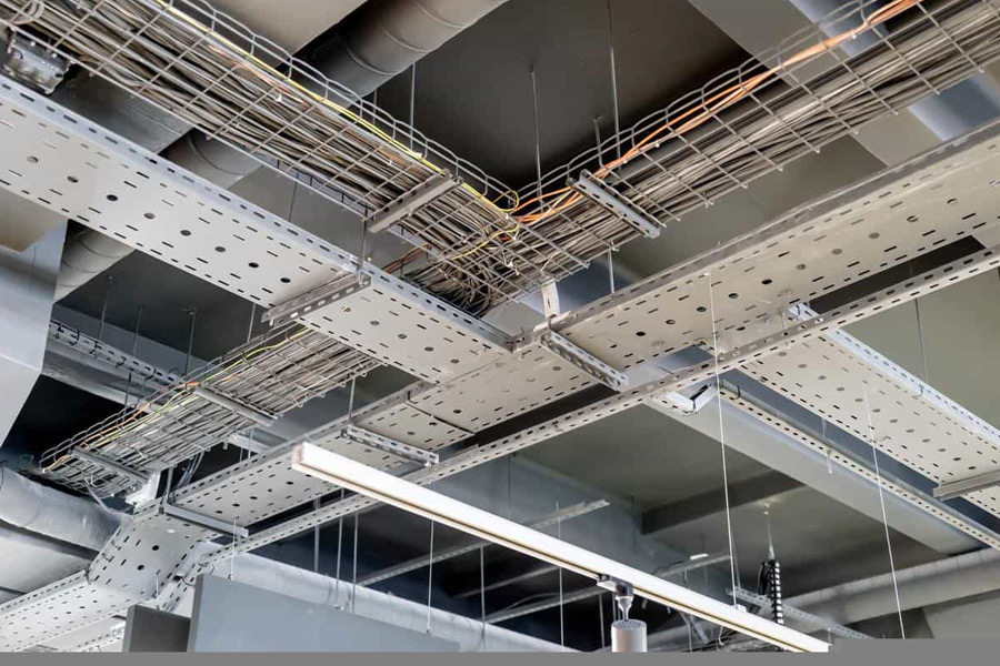 Tác dụng của máng cáp trong hệ thống điện công nghiệp