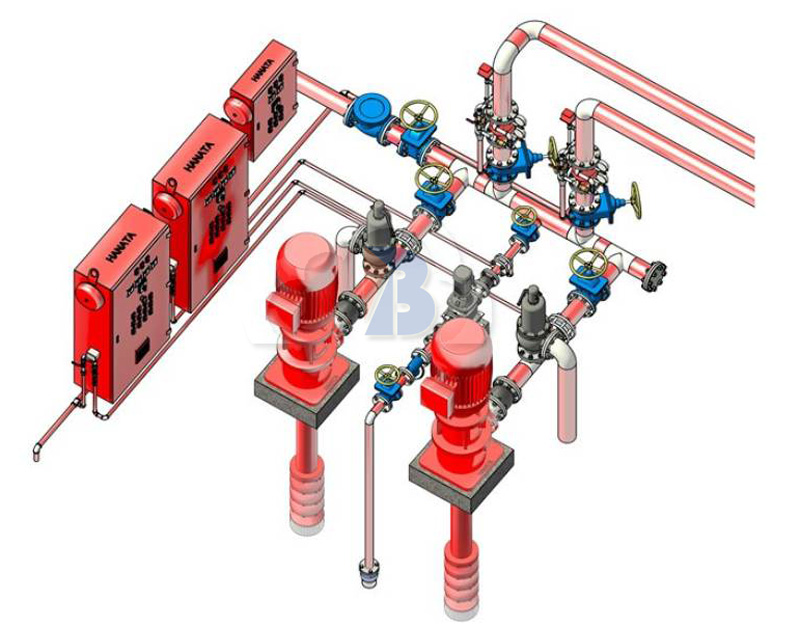 Sơ đồ nguyên lý tủ điều khiển bơm chữa cháy chuẩn kỹ thuật
