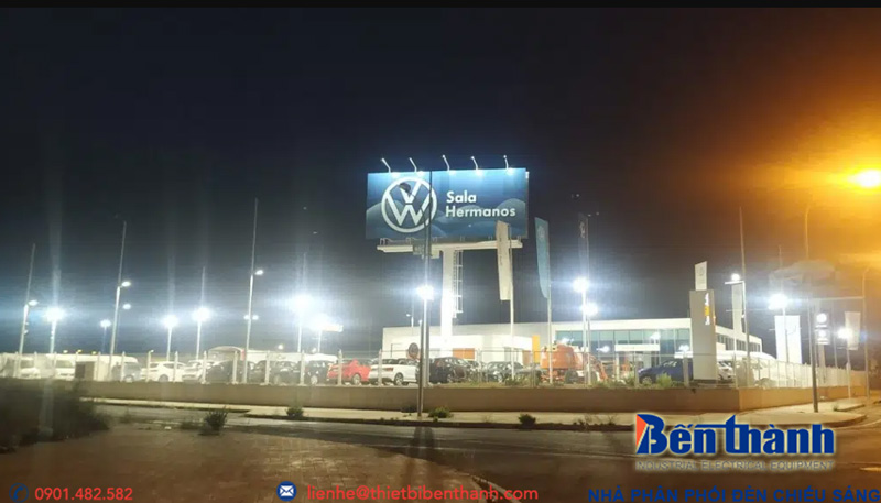 Bóng đèn hắt biển quảng cáo ngoài trời chống nước bền đẹp