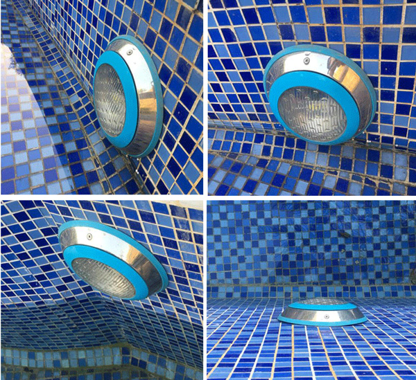 Đèn pha dưới nước lắp hồ bơi chống thấm sáng đẹp an toàn