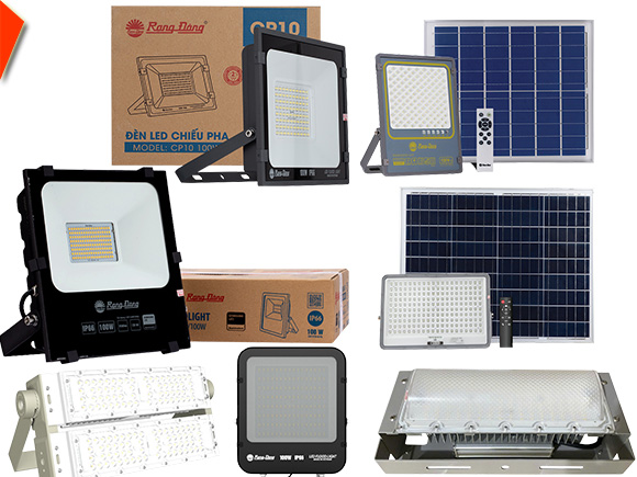 Đèn pha Led 100W Rạng Đông