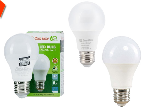 Bóng Đèn Led Bulb 5w Rạng Đông