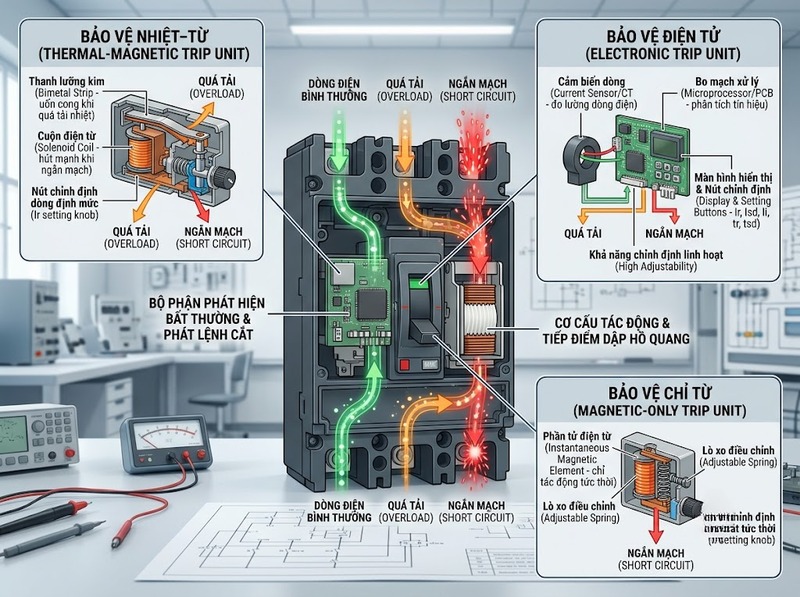 Trip unit MCCB là gì và có những loại nào?