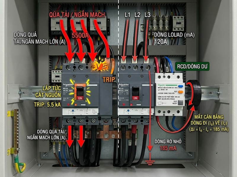 MCCB có chống giật không?