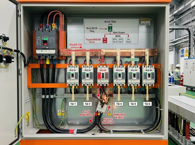Tính chọn lọc giữa các MCCB là gì?